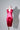 Short pink satin dress