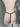Stretchy leather thong
