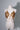 Gold flower peral chain with a heart #10