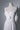 White dress with detachable flower high quality