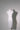 Stretch white short dress with crystal gems
