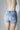 High waisted stretch denim shorts(10)