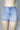 High waisted stretch denim shorts(10)