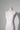 Stretch white short dress with crystal gems