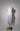 Off white silky fabric with pearls and crystals corest dress