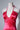 Short pink satin dress