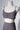 Gray shimmery stretchy set