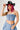 denim set strapless top mini denim skirt