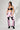 star shape leather pants