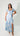linen dress with puff shoulder